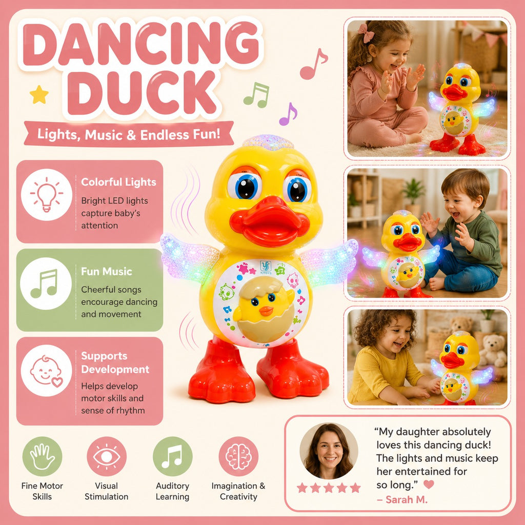 MamaSaysPlay™ Interactive Dancing Duck