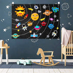 Farm Animals Felt Story Board Farmhouse Storybook Wall Hanging Decor Montessori Early Learning Interactive Puzzle Toys Kids Gift