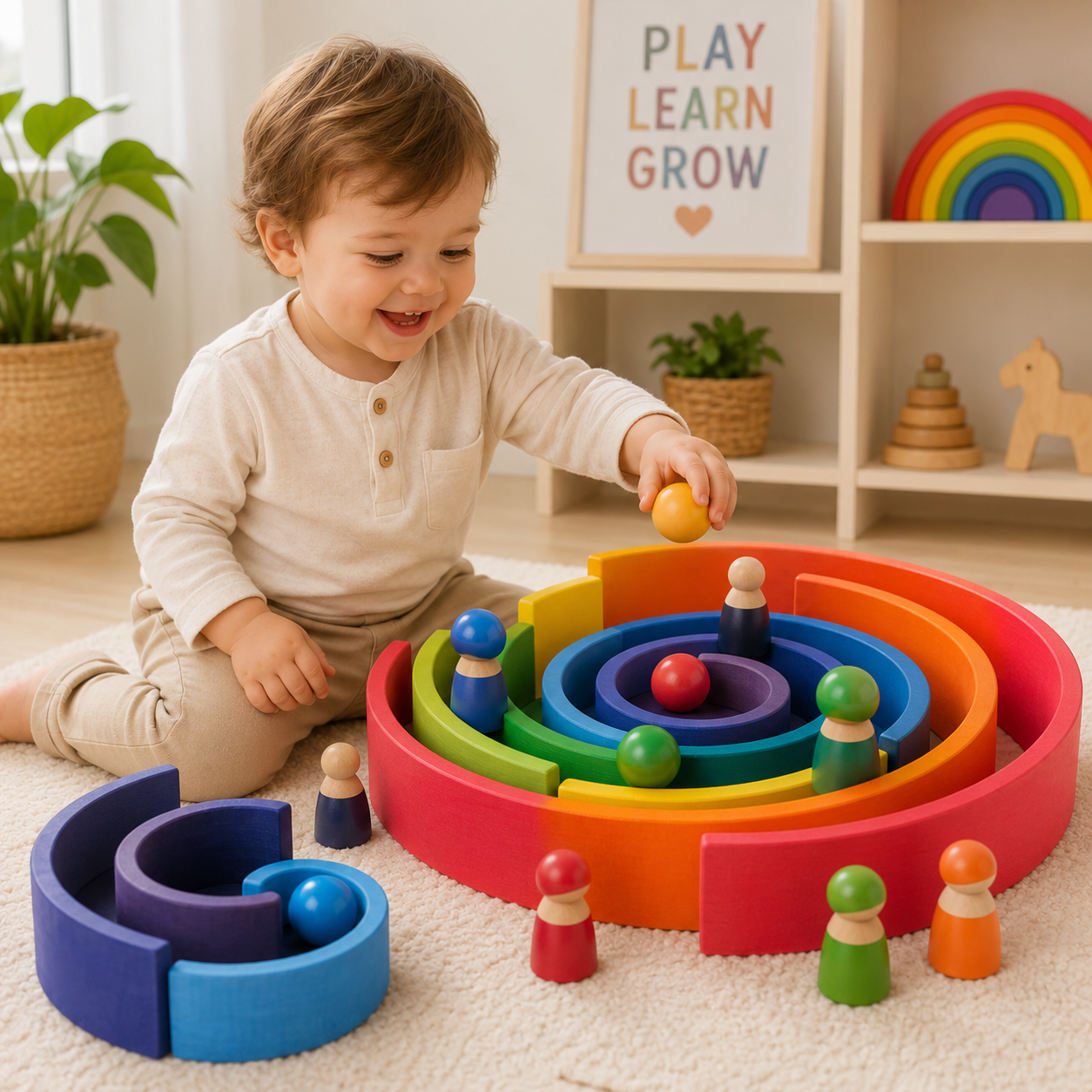 Mama Says Play™ Rainbow Stacker Pack