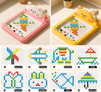 Magnetic Color & Shape Maze Board Toy