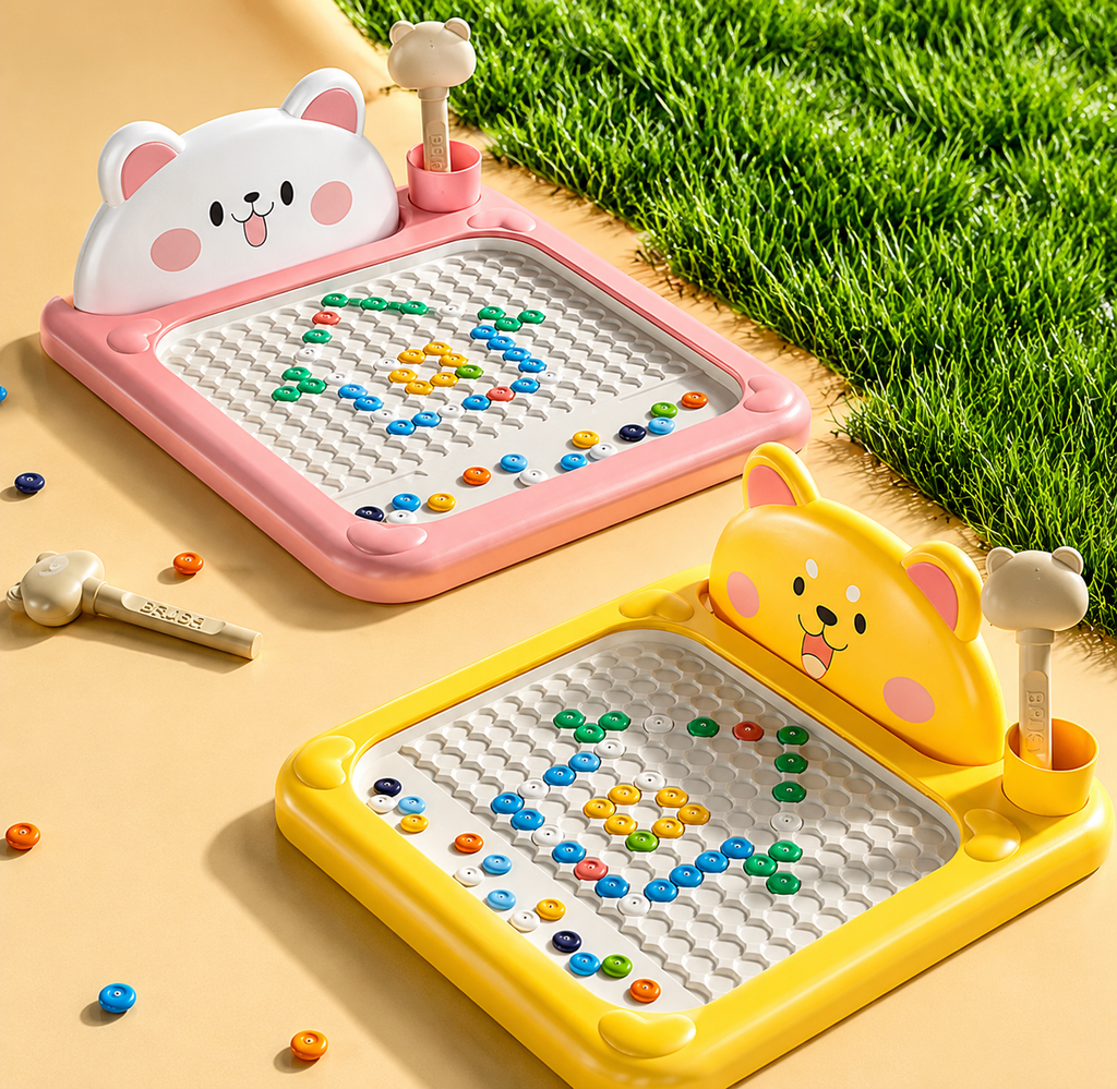 Magnetic Color & Shape Maze Board Toy