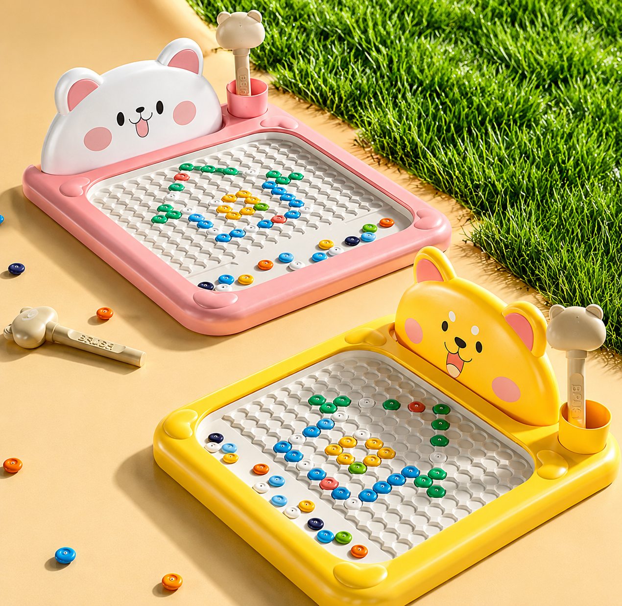 Magnetic Color & Shape Maze Board Toy