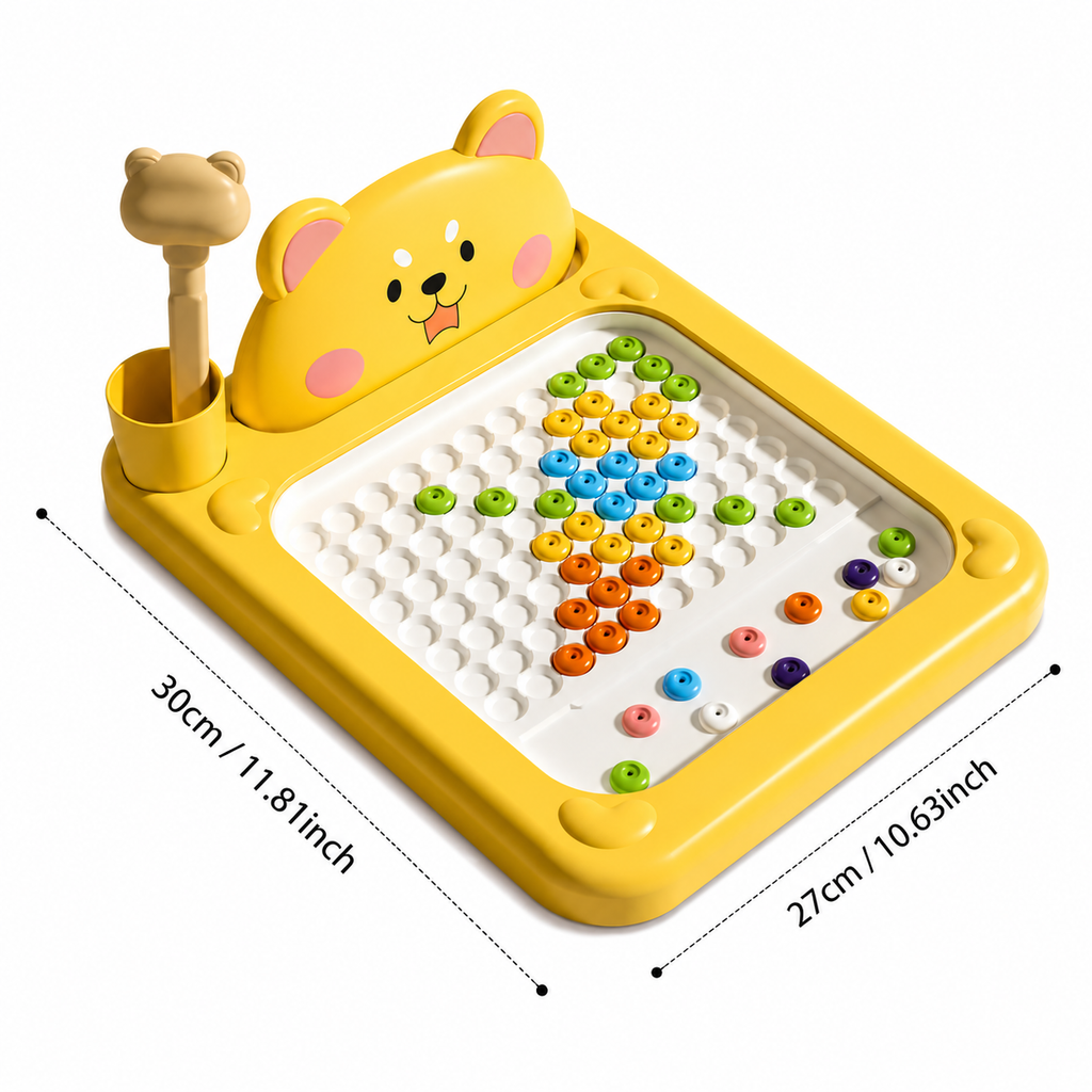 Magnetic Color & Shape Maze Board Toy
