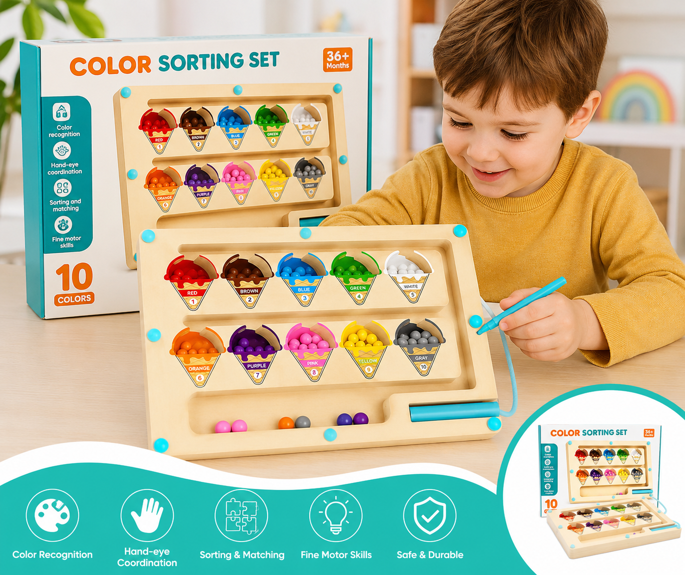 Magnetic Learning Maze