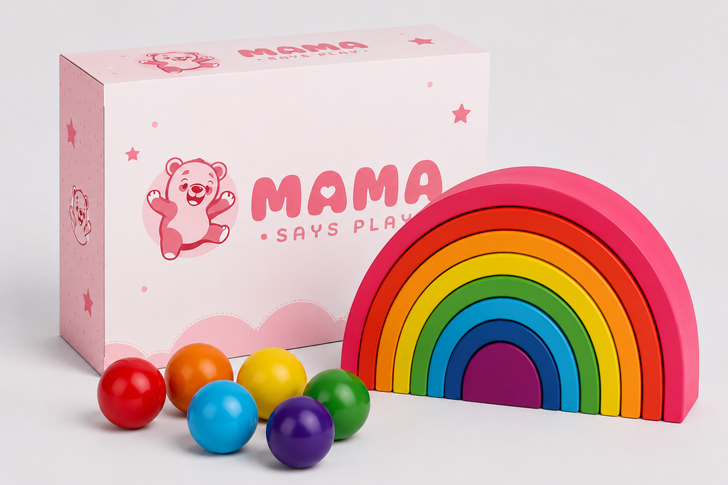 Mama Says Play™ Rainbow Stacker Pack