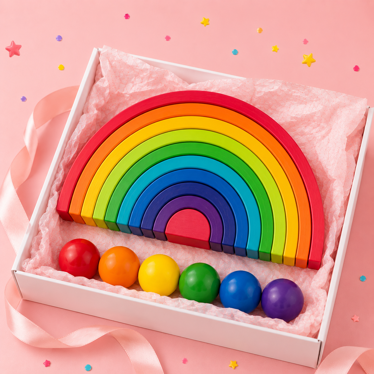Mama Says Play™ Rainbow Stacker Pack