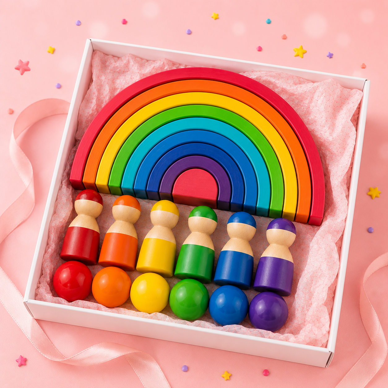 Mama Says Play™ Rainbow Stacker Pack