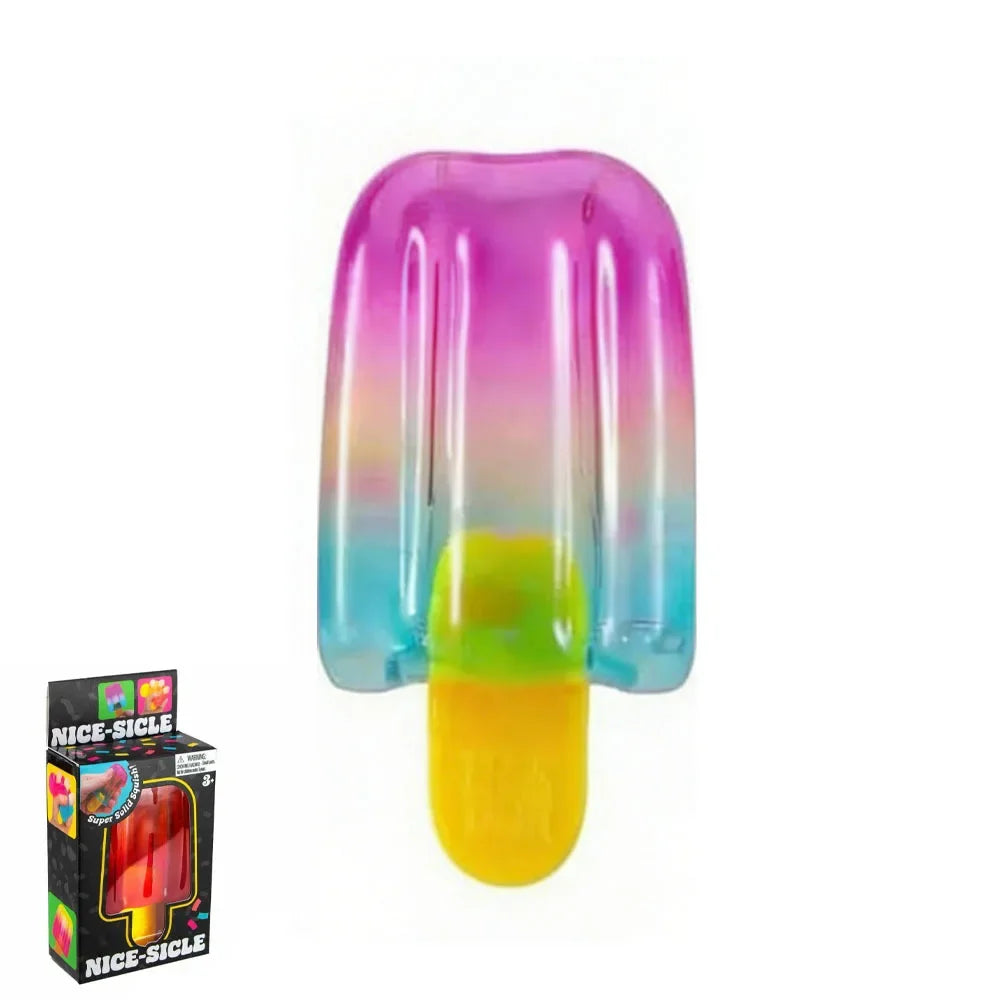 NEW 2026 NeeDoh Nice-Sicle Popsicle Sensory Squeeze Toy Super Stress ice lolly Relief for Kids Adults Summer Easfestival gifts