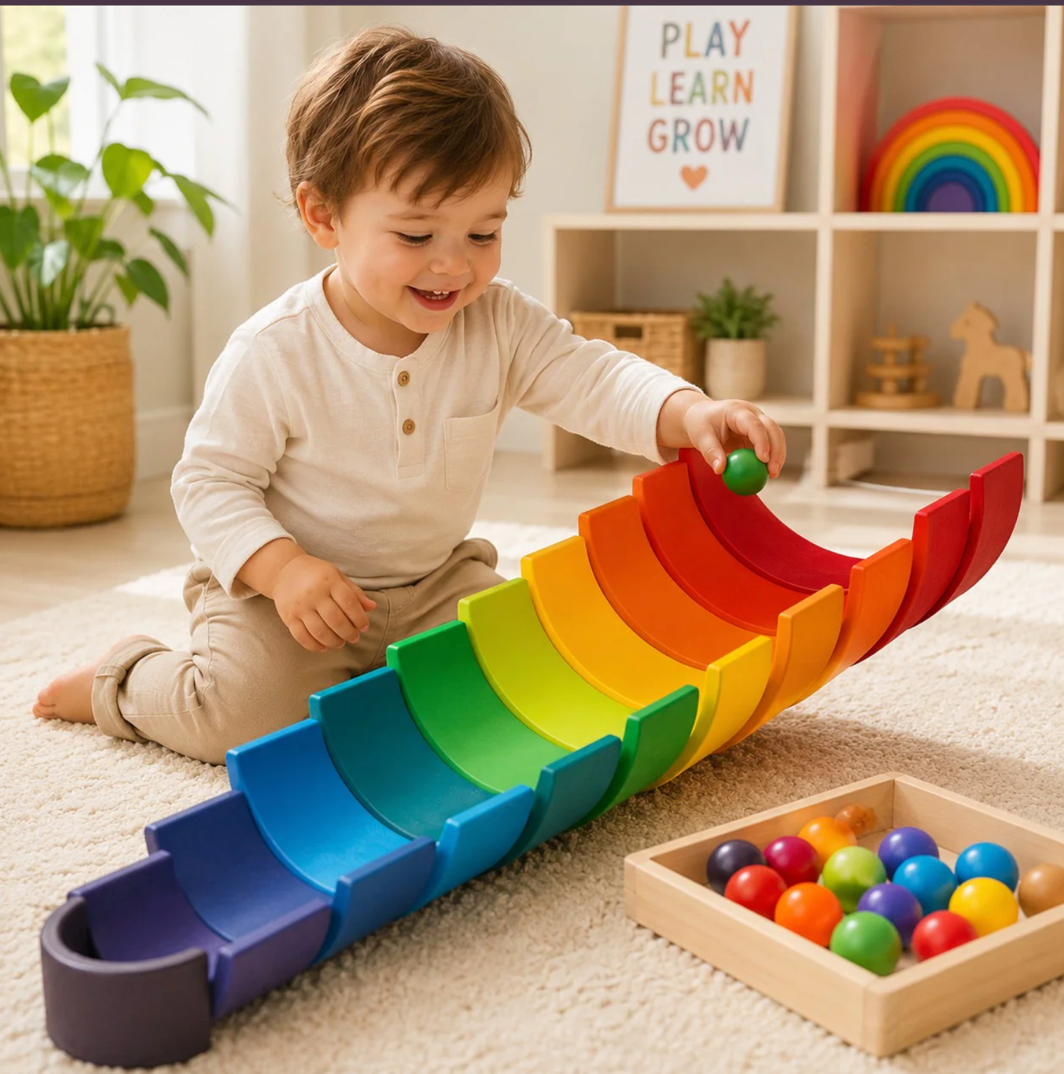Mama Says Play™ Rainbow Stacker Pack