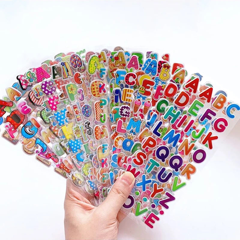 12PCS Mamasaysplay Numbers Stickers