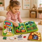 MamaSaysPlay™ Montessori Farm Busy Book