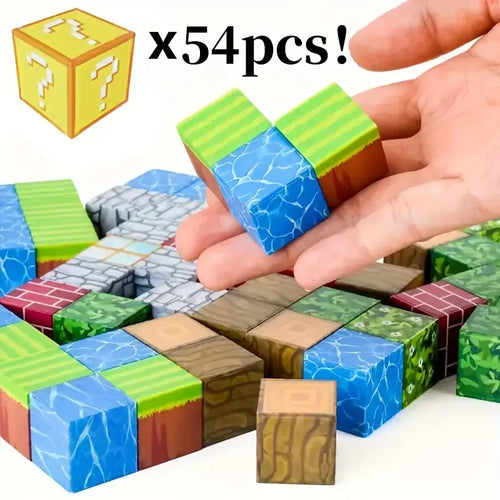 297Pieces Kids Magnetic Building Plastic Stacking Coloring Creative Shape Educational Construction Stands Toy Blocks